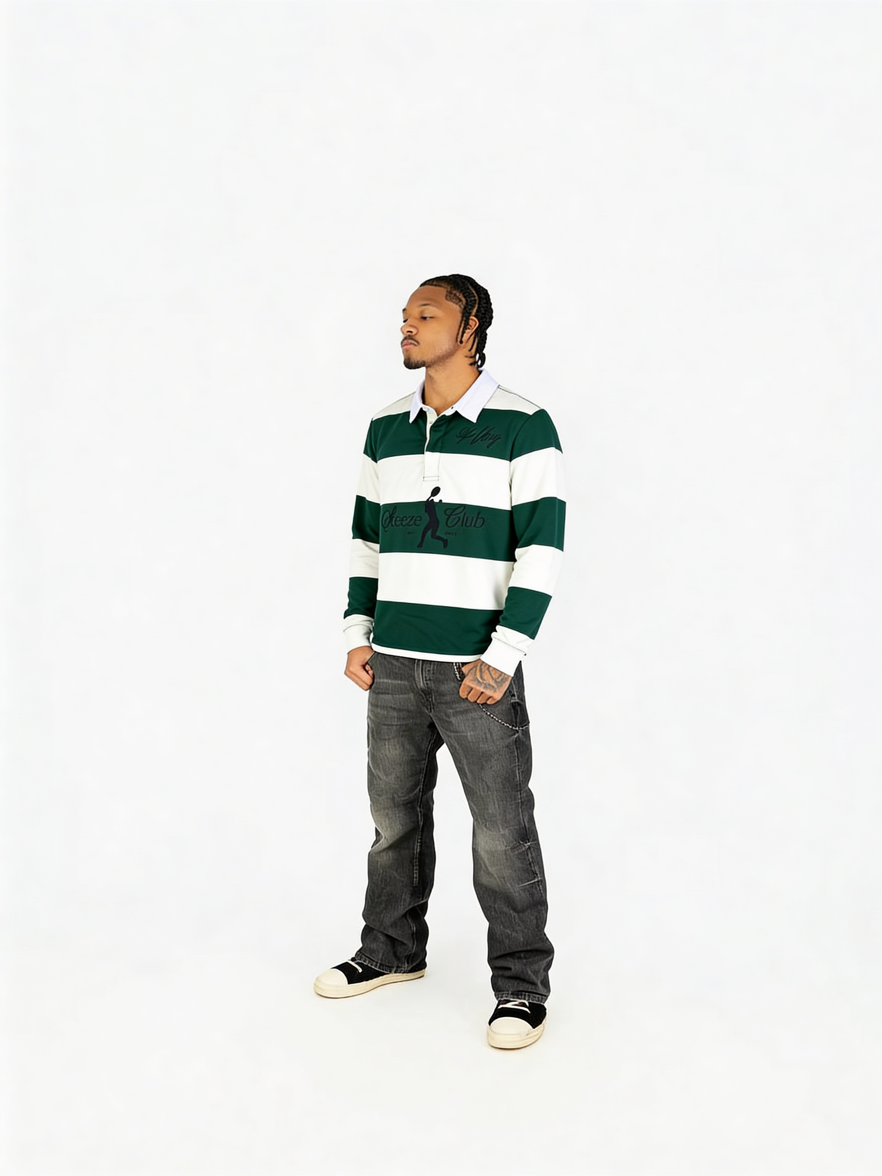 Steeze Long Sleeve Polo