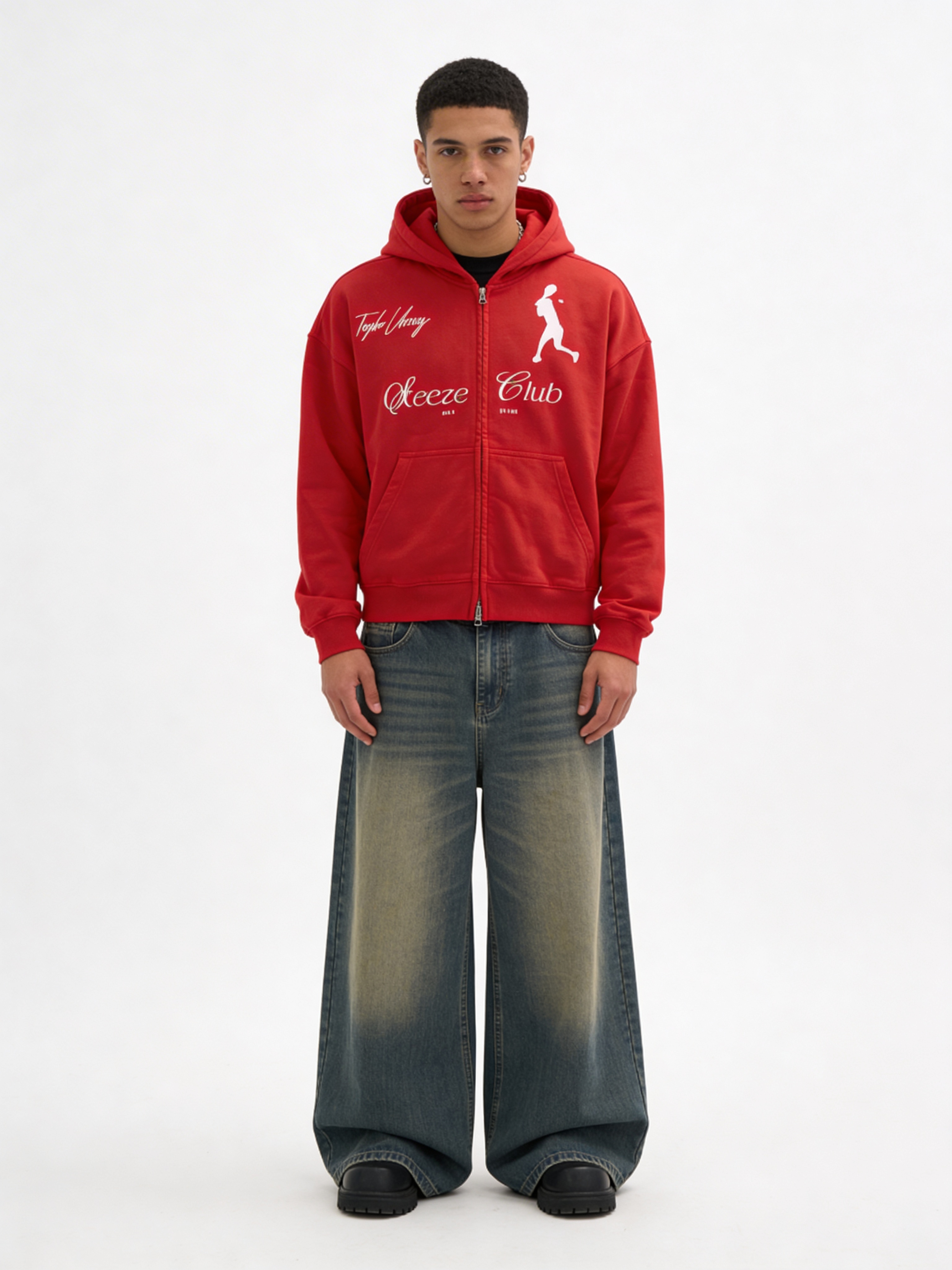 Steeze Club Zip Up Hoodie (Men's)