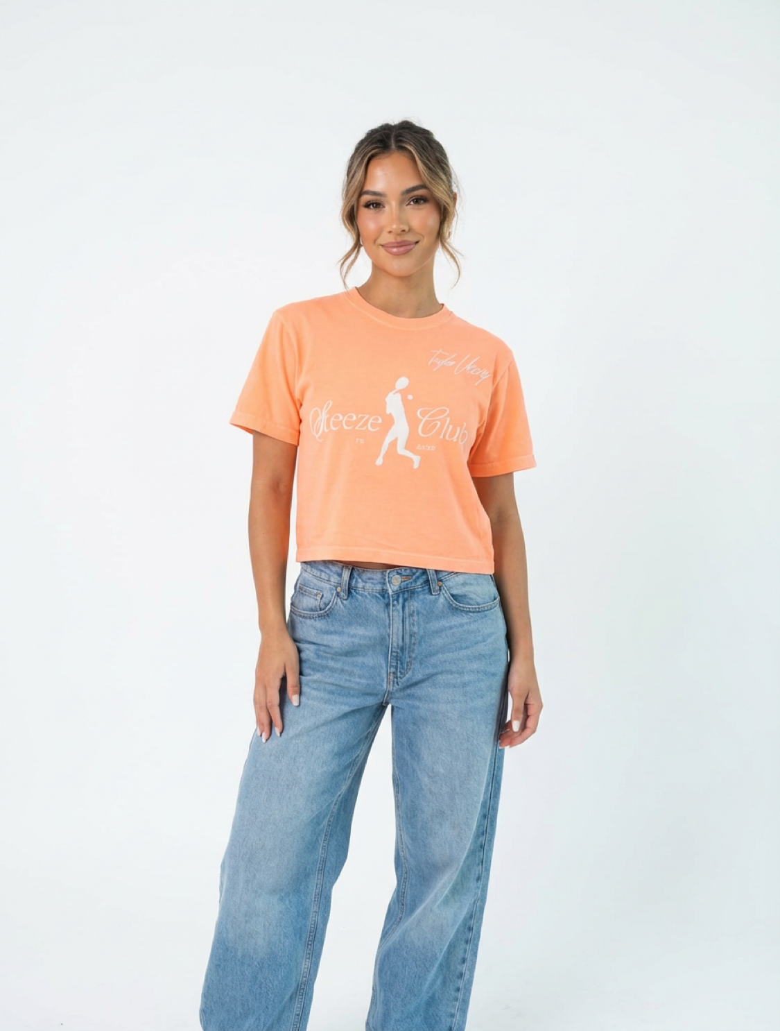 Steeze Club Crop Tee