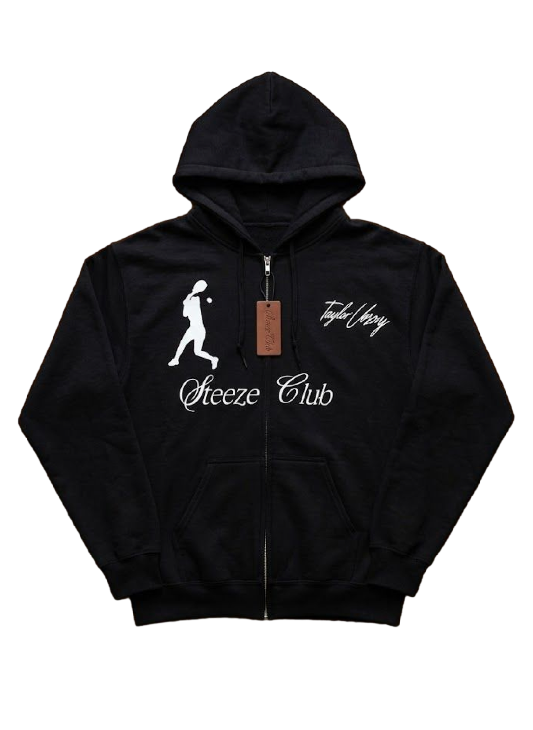 Steeze Club Black Zip Up