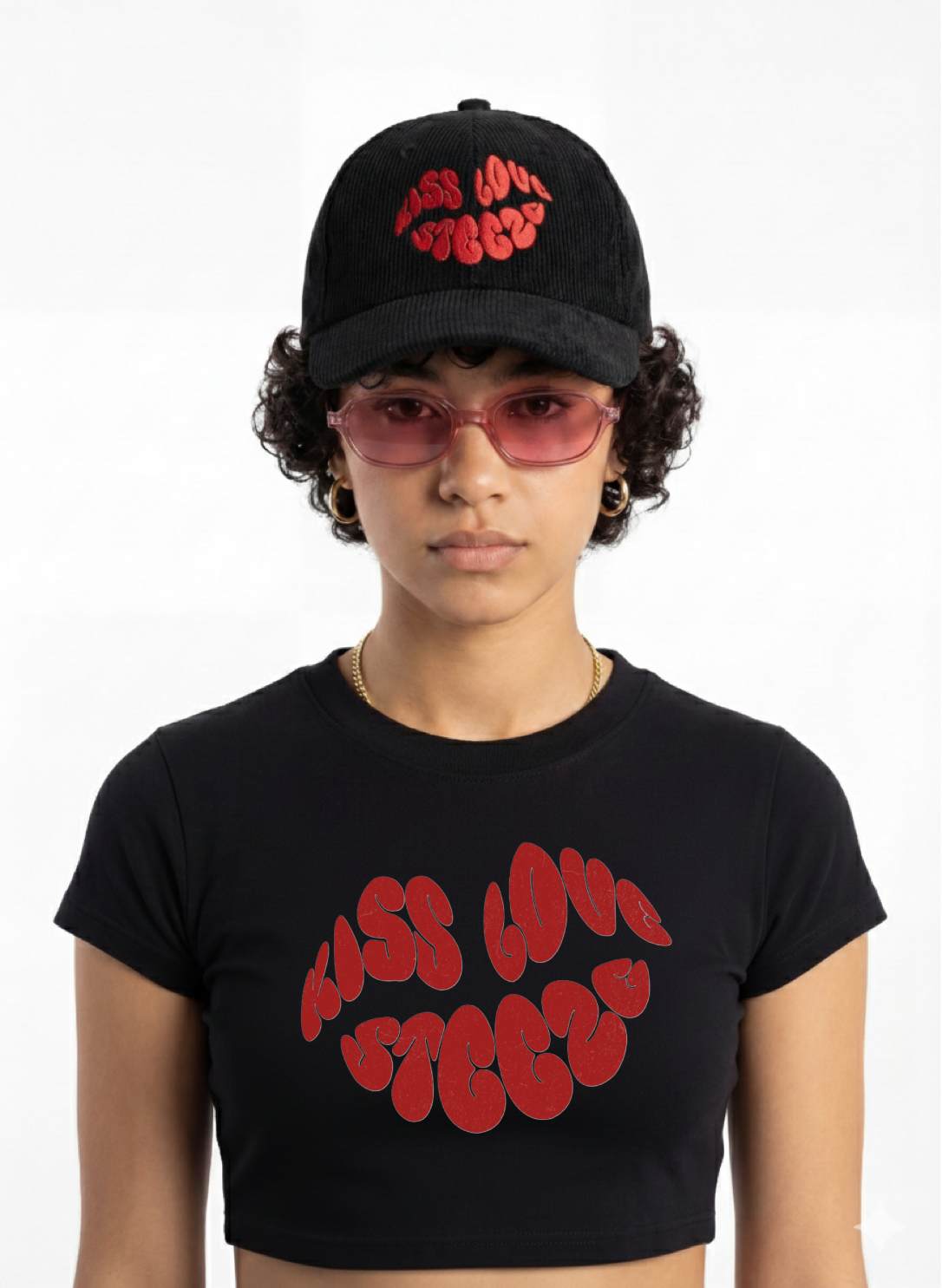 KIss Love Steeze Crop Top