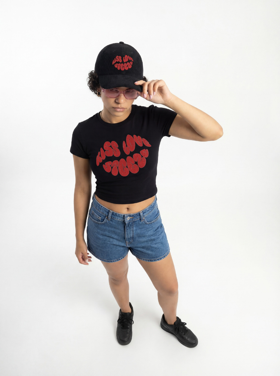KIss Love Steeze Crop Top